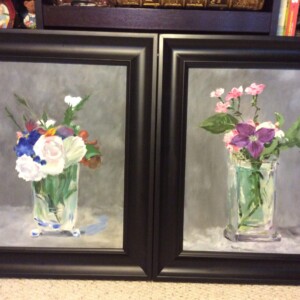 Eduard Manet - Still Lifes with Flowers, 1882 & Carnations and Clematis, 1882