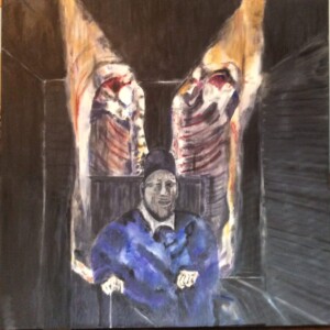 Francis Bacon - "Figure with Meat" 1954