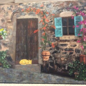 "Homage to Buddy" 18 x 24