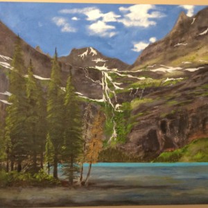 Glacier Park, Montana 24 x 30 Glacier Park, Montana