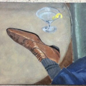 Shoe of Chris Loggie