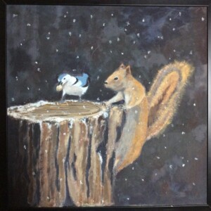 "Hey, Whatcha Got?" 20 x 20