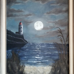 "Night Sentinel" 16 x 20 2014