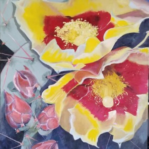 "Desert Beauties" 24 X 30 - 2021