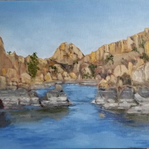 Watson Lake, Prescott, AZ
Plein Air, 11 X 14 - 2020