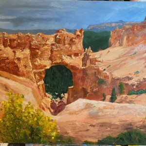 Bryce Canyon Natural Bridge, 18 x 24 2023