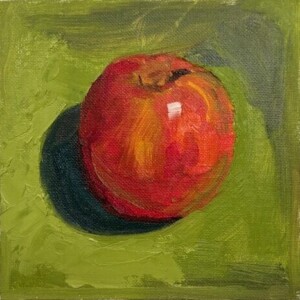 "Apple 3" 6 x 6, 2024
another apple