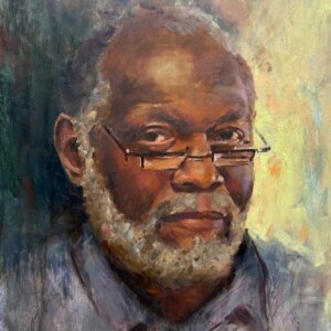 Portrait of Dale Everett, 11 x 14 Oil on Board, 2024