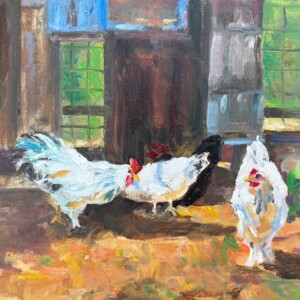 9 x 12 on board (after Kyle Ma)