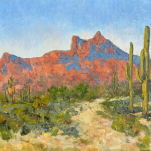 Arizona Charm, 2025 24 x 36 Oil on Canvas