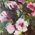 "Sweet William" (Dianthus) flowers 9 x 12 2026 an experiment of "being loose"